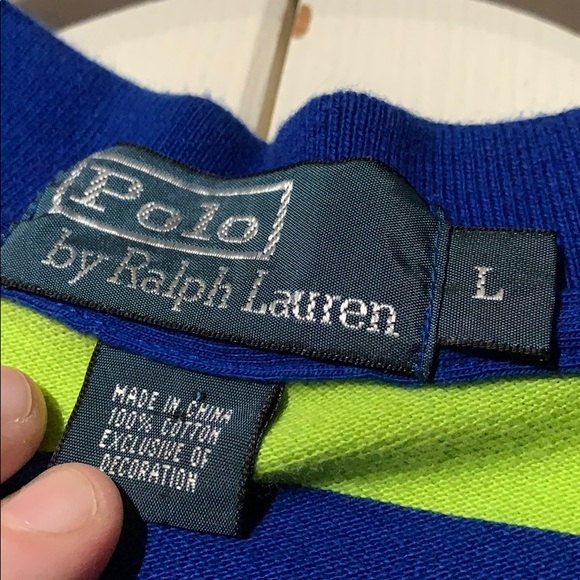 Vintage Striped Polo by Ralph Lauren - Picture 4 of 4